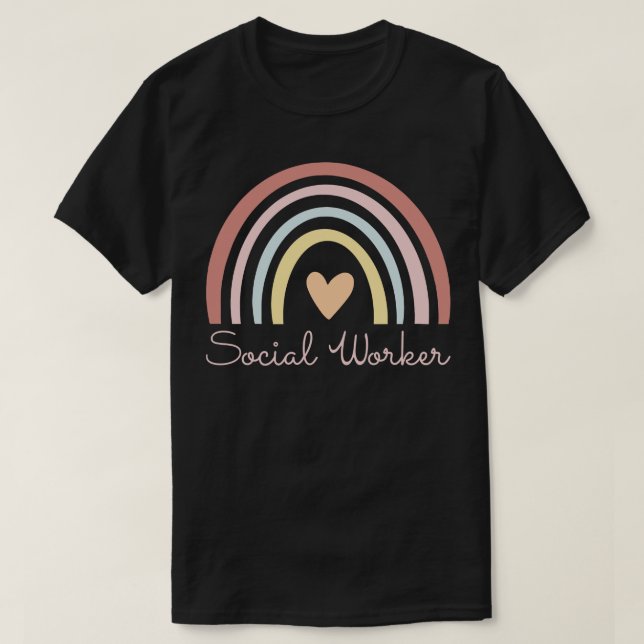 T-shirt Travailleur social II (Design devant)