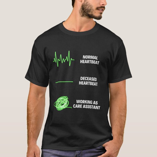 T-shirt Travailleurs adjoints aux soins (Devant)