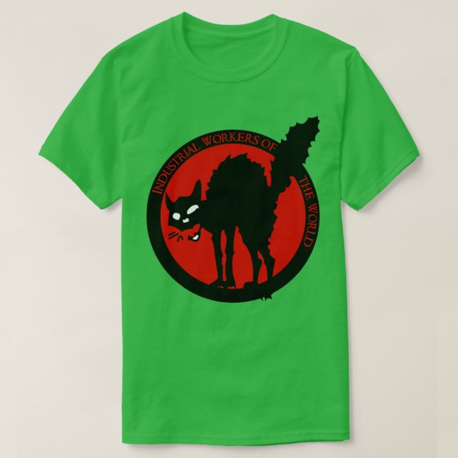 T-shirt travailleurs industriels du monde sabo tabby (Design devant)