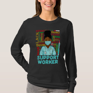 T-shirt Travailleuse Africaine Américaine Femmes Historiqu