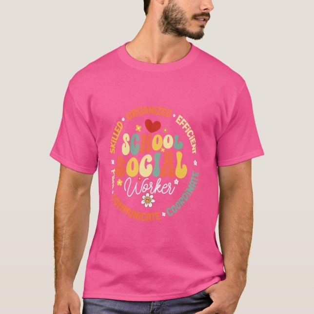 T-shirt Travailleuse Sociale super Pour Femmes Licence Cli (Devant)