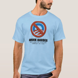 T-shirt Travaillez plus dur parce que les millions sur