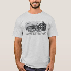 T-shirt Travaux locomotifs d'Alco-Schenectady, 1870