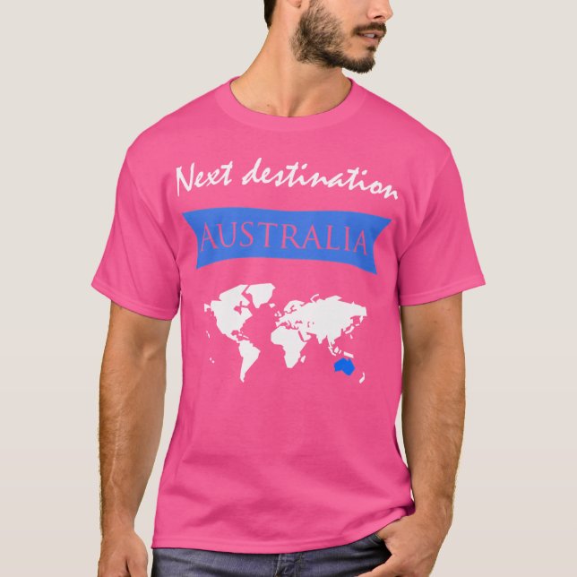 T-shirt Travel Australie Idée cadeau (Devant)