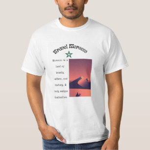 T-shirt Travel Morocco