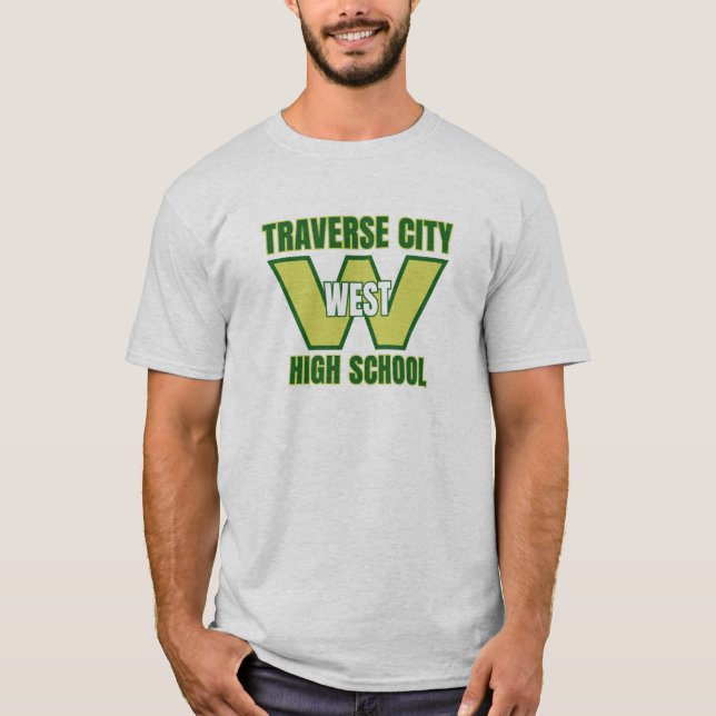 T-shirt Traverse City West High School (Devant)