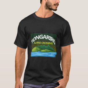 T-shirt Traversée alpine de Tongariro - Nouvelle-Zélande