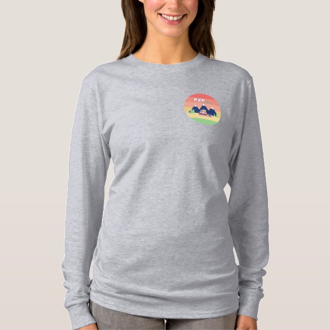 T-shirt Traversée de la route Long Sleeve (Devant)