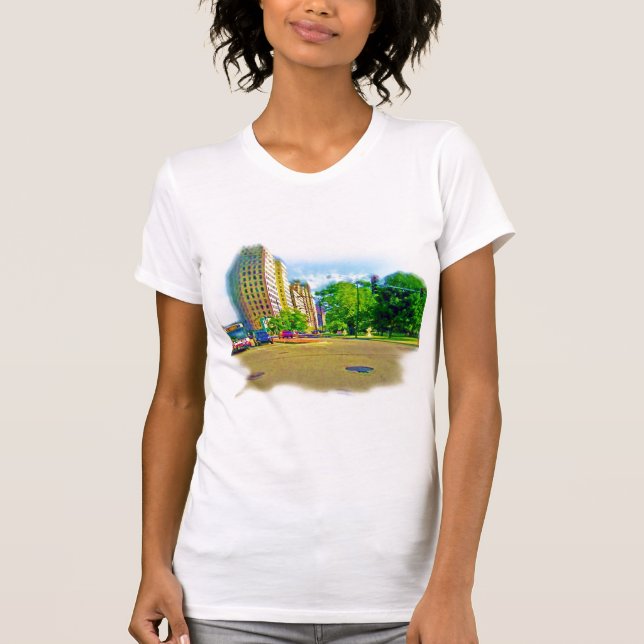 T-shirt Traverser Lincoln Avenue (Devant)