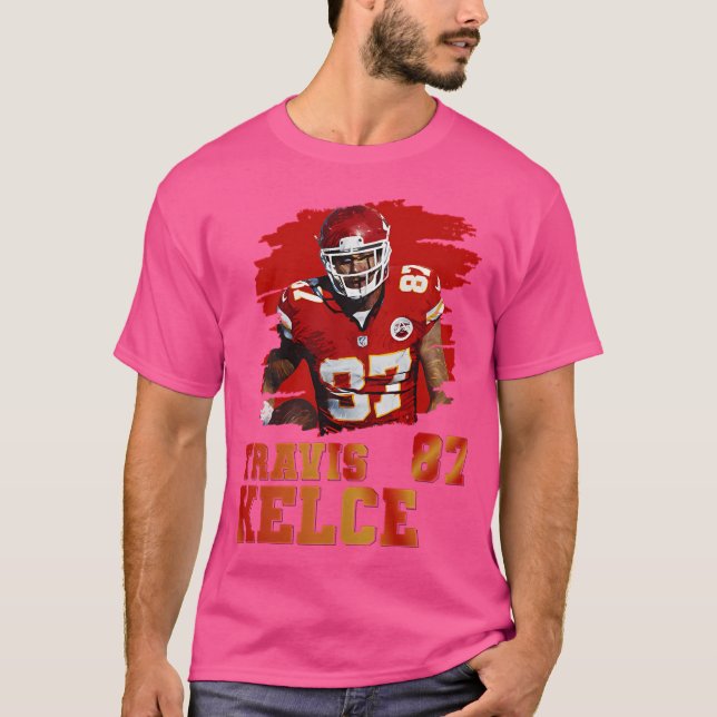 T-shirt Travis Kelce 87 (Devant)