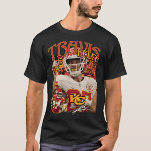T-shirt Travis Kelce   American Football Bootleg Tee