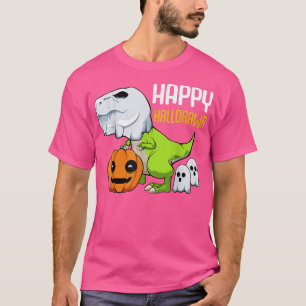 T-shirt TRe Ghost Lazy Halloween Costume Dinosaur Pun Pomp