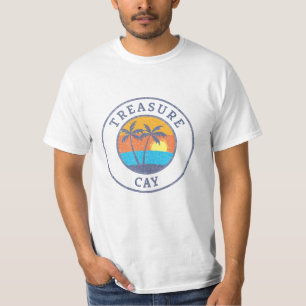 T-shirt Treasure Cay, Bahamas Faded Classic Style