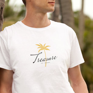 T-shirt Treasure Cay, Bahamas Style Vintage minimal