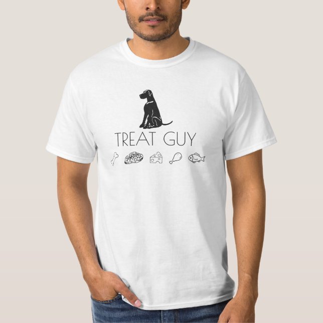 T-shirt "Treat Guy" (Texte noir) (Devant)