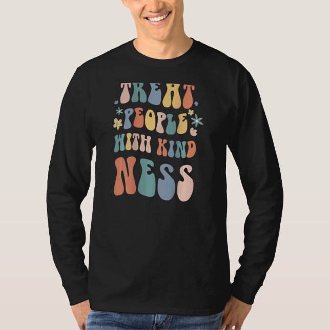 T-shirt Treat People With Kindness Inspirational Positive  (Devant)