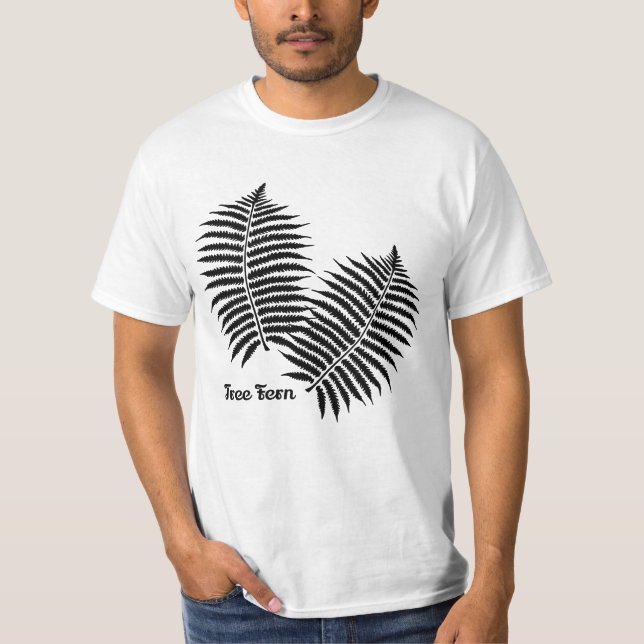 T-shirt Tree Fern Shirt, chemise d'amoureux Plante (Devant)