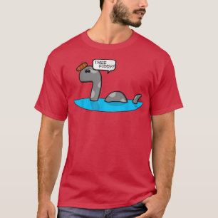 T-shirt Tree Fiddy Funny Loch Ness Monster Nessie Tee 3 
