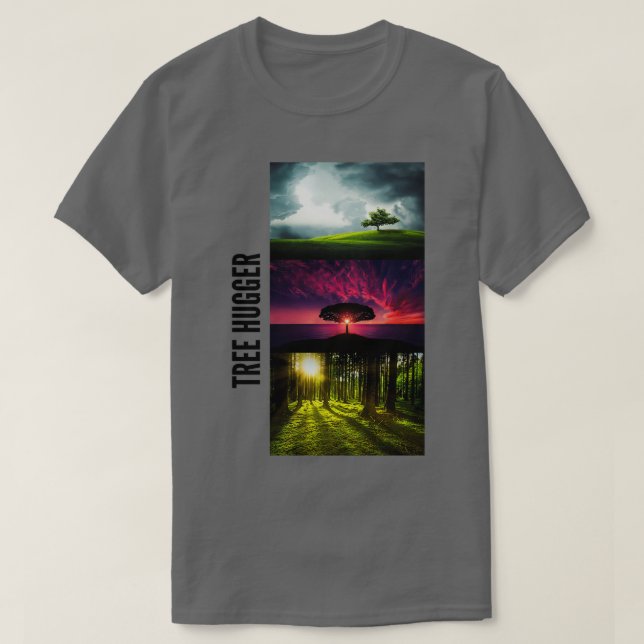 T-SHIRT TREE HUGGER (Design devant)