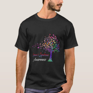 T-shirt Tree Ribbon Noonan's Syndrome Awareness