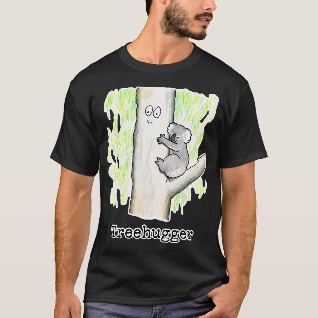 T-shirt Treehugger - Collecte De Fonds Pour Le D De l'envi (Devant)