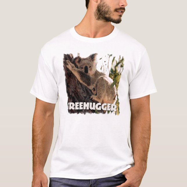 T-shirt Treehugger de koala (Devant)