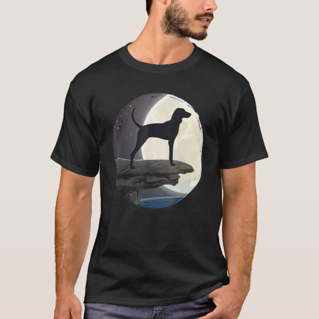 T-shirt Treeing Walker Coonhound Chien Retro 13 (Devant)