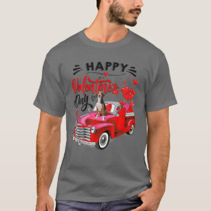 T-shirt Treeing Walker Coonhound Heureuse Sainte-Valentin 