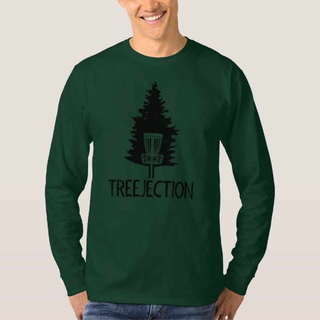 T-shirt Treejection de disque Golf  (Devant)