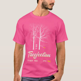 T-shirt Treejection de Golfer Disque Golf