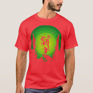 T-shirt Trees Nature Hiker Outdoor Hike Forest Randonnée