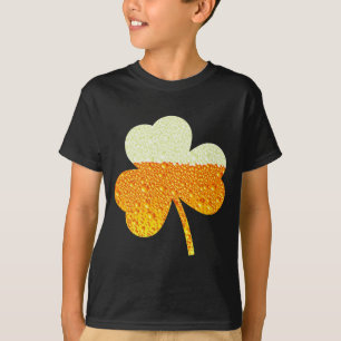 T-shirt trèfle de bière st patrick
