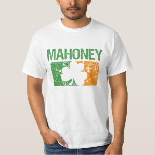 T-shirt Trèfle de nom de famille de Mahoney