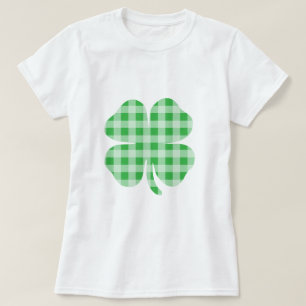 T-shirt Trèfle Gingham