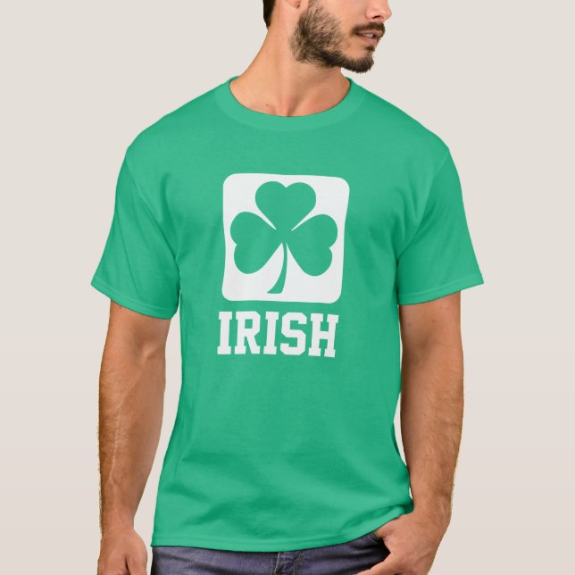 T-shirt Trèfle irlandais (Devant)