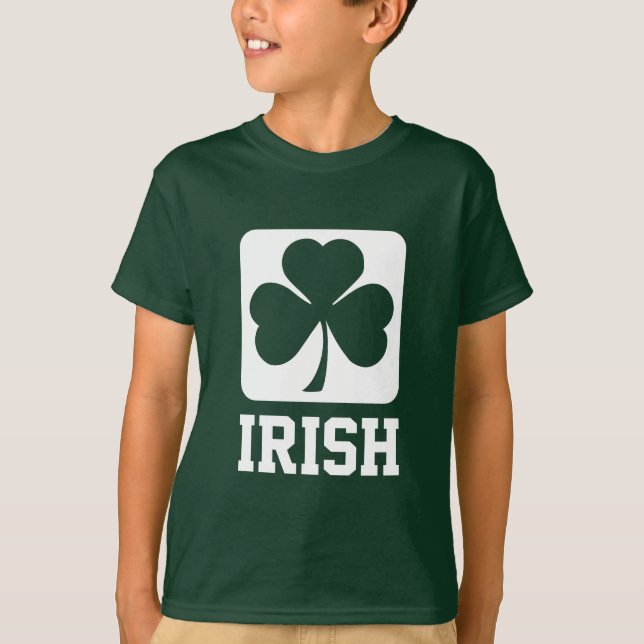 T-shirt Trèfle irlandais (Devant)