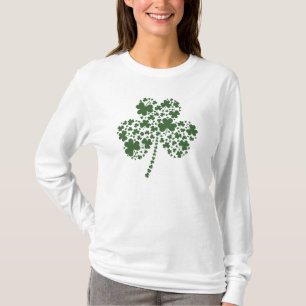 T-shirt Trèfle irlandais de shamrock du jour de St Patric
