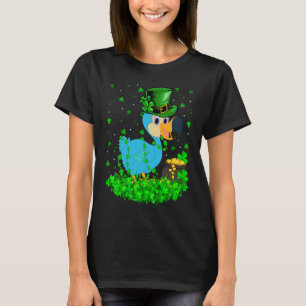 T-shirt Trèfle irlandais Leprechaun Dodo Oiseau Saint-Patr