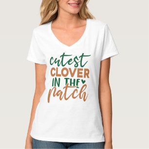 T-shirt Trèfle le plus mignon de la parcelle St Patrick-60