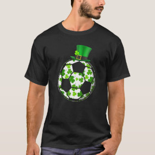 T-shirt Trèfle Rétro Sport Irlandais Football St Patrick