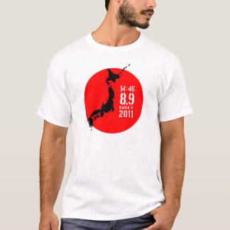 T-shirt Tremblement de terre du Japon