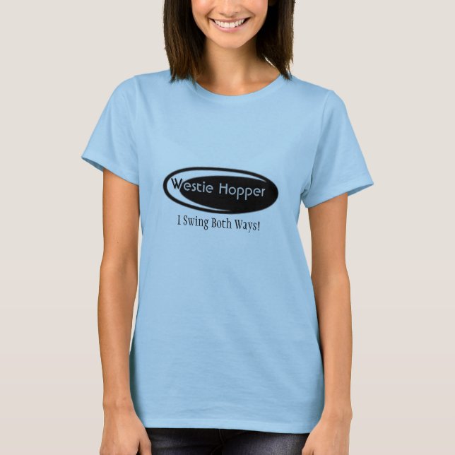 T-shirt Trémie de Westie des dames (Devant)