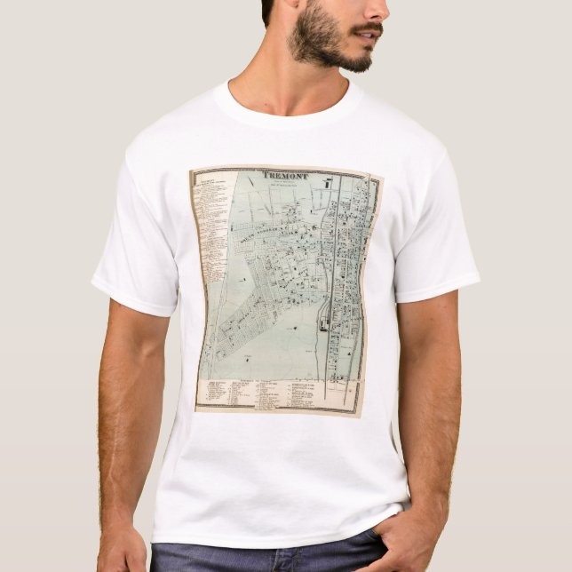 T-shirt Tremont, fermes de W (Devant)