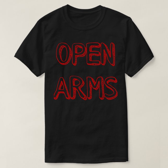 T-shirt Trend Design Open Arms Great Men Of Guardiola Worl (Design devant)