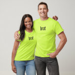 T-shirt Trending Brat<br><div class="desc">Montrez que vous êtes prêt pour l'été des petits</div>