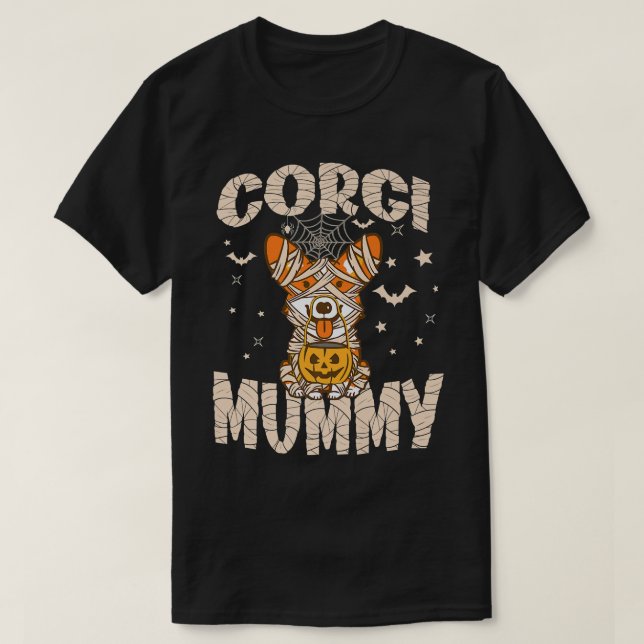 T-shirt Trending Halloween Chien propriétaire tenue Welsh  (Design devant)