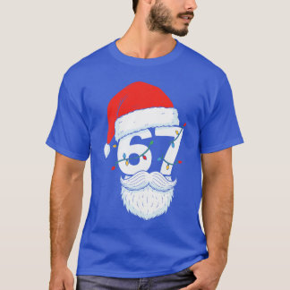 T-shirt Trending Si Seven Meme Christmas 67 Santa Face Men
