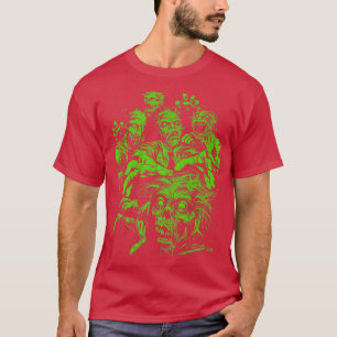 T-shirt Trendy Halloween Zombie Fright Night1213