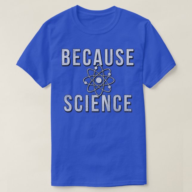 T-shirt Trendy Parce que Science Atom Icon Premium (Design devant)