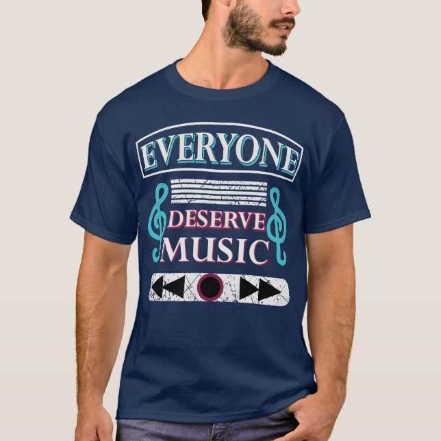 T-shirt Trendymusic quotes 1011 vintage (Devant)